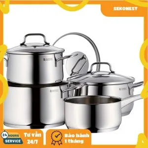 bộ nồi 4 chiếc WMF COLLIER 4PC COOKWARE SET