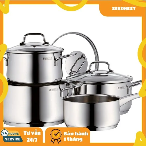 bộ nồi 4 chiếc WMF COLLIER 4PC COOKWARE SET