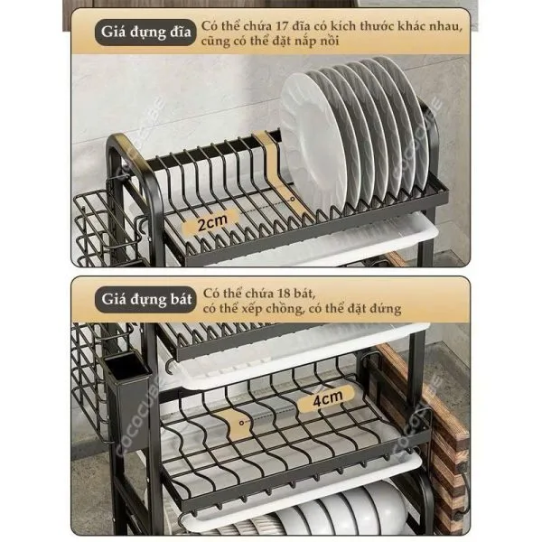 kệ để bát đĩa