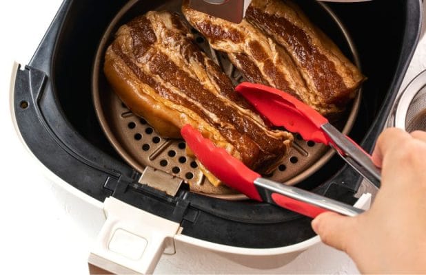 cách nướng thịt bằng nồi chiên không dầu